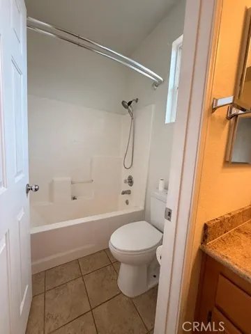 Hallway bathroom shower area