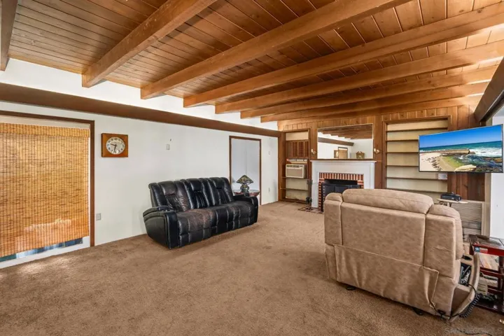 Large, open living area.