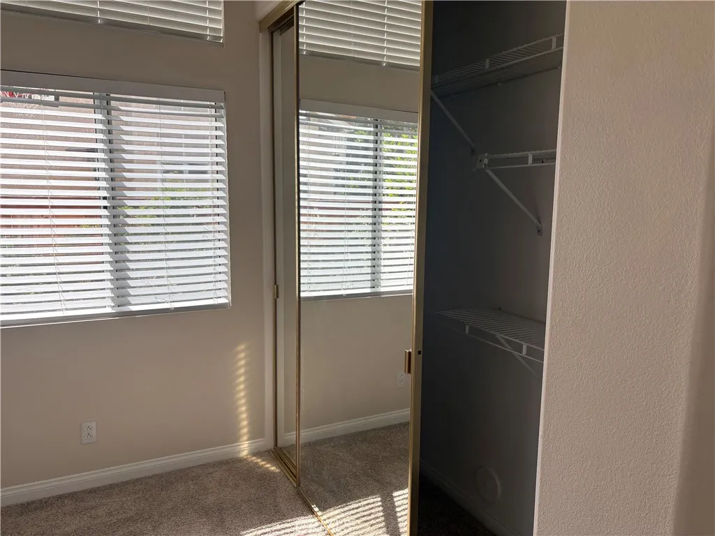 Primary Bedroom Closet 1 with Mirrored Doors