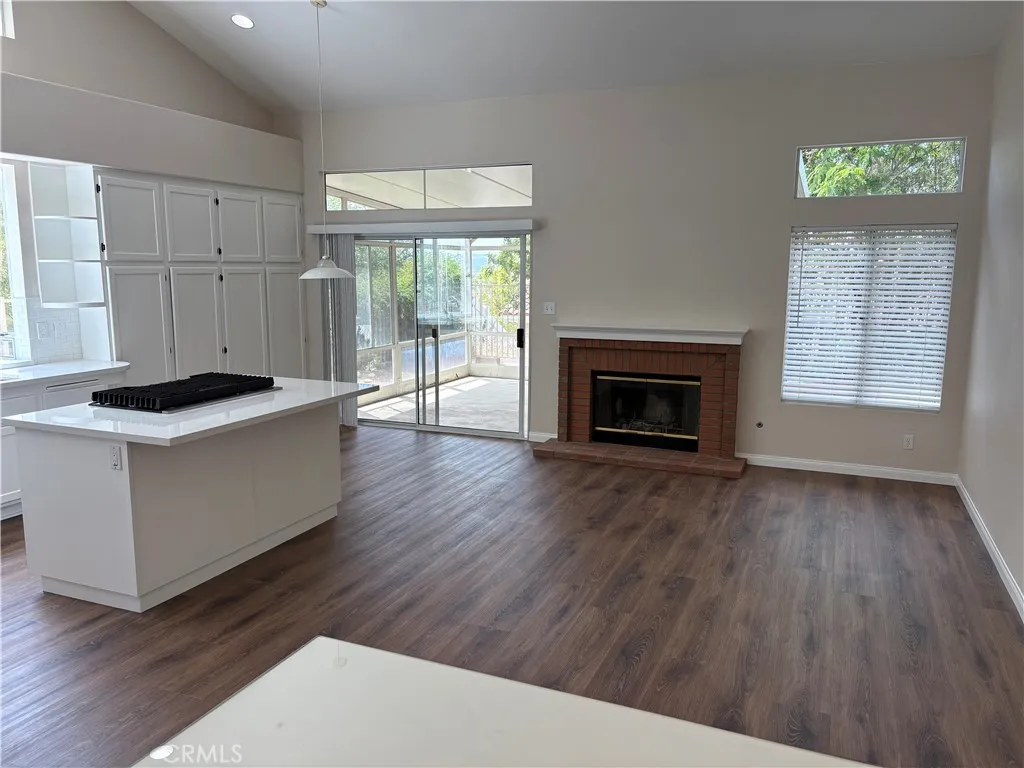 Kitchen Open to Family Room