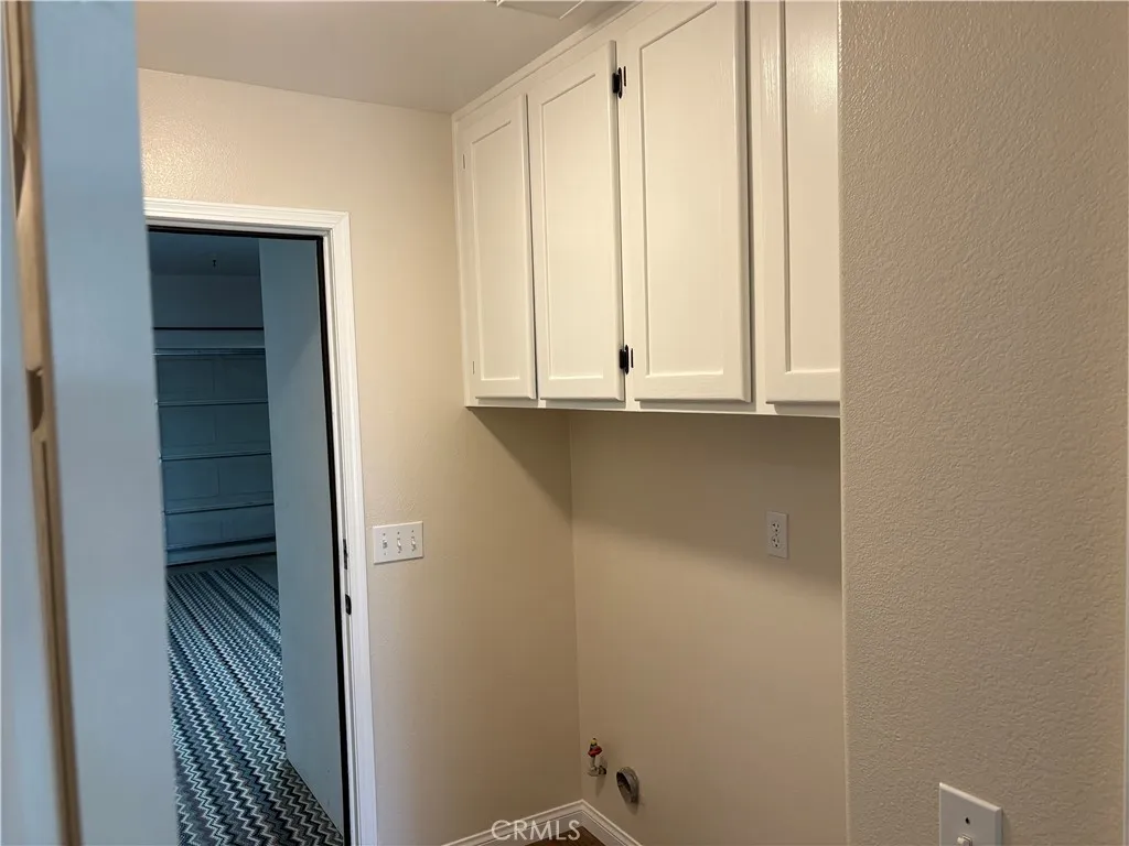 Hall Laundry Area looking into Garage