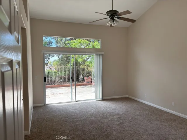Primary Bedroom with fan