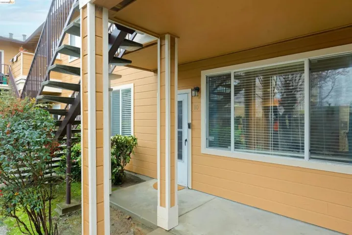 Doorway to property