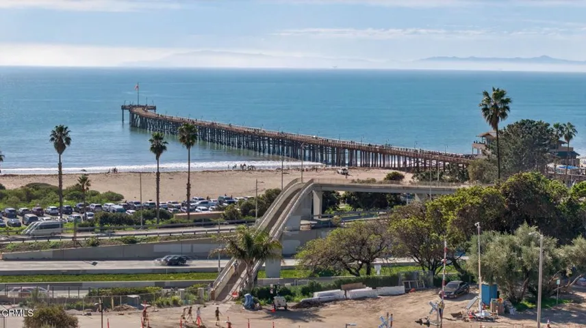 Pedestrian Bridge to Pier