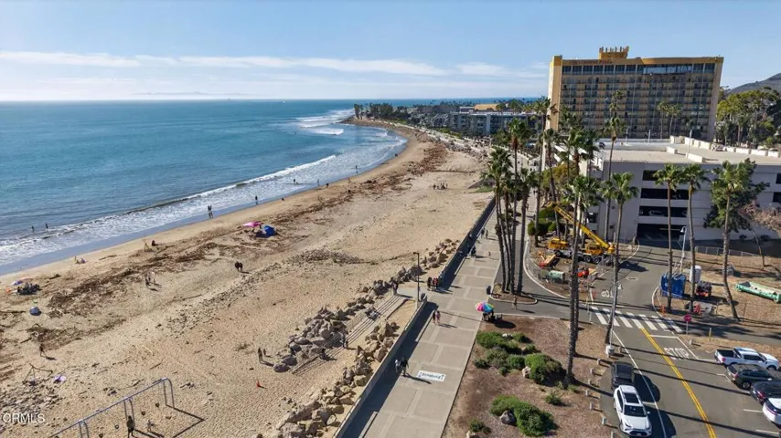 Aerial Drone Beach SW