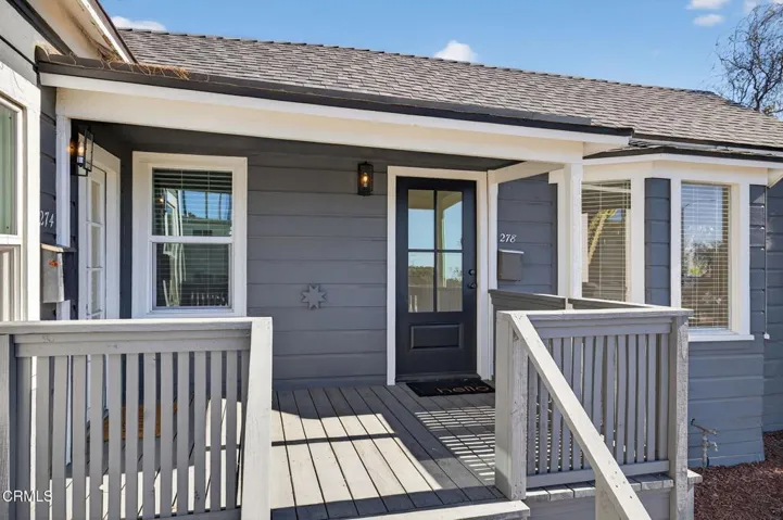 Duplex Front Porch