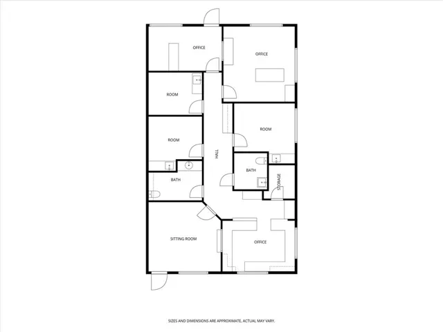Suite A floorplan