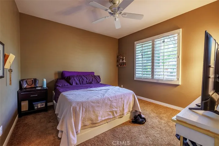 Secondary bedroom #2 is just to the left of the hall bathroom
