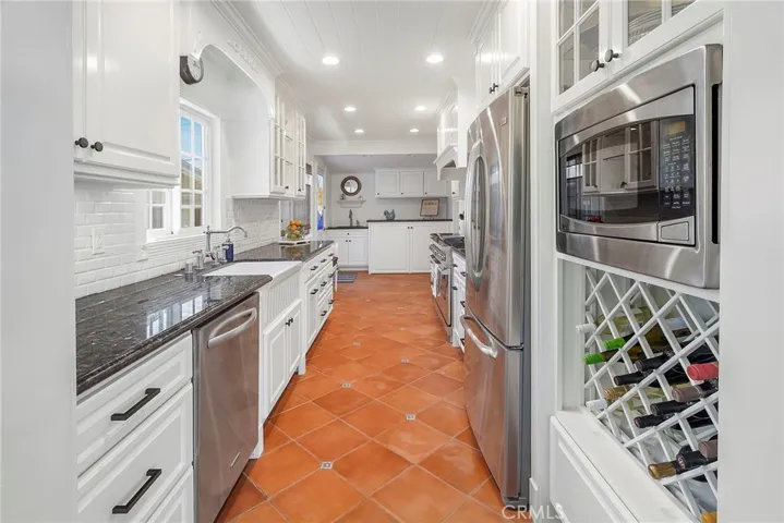Kitchen view from dining area