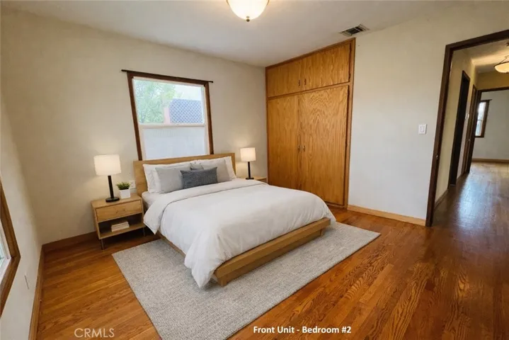 Front Unit - Bedroom #2 with Virtual Staging