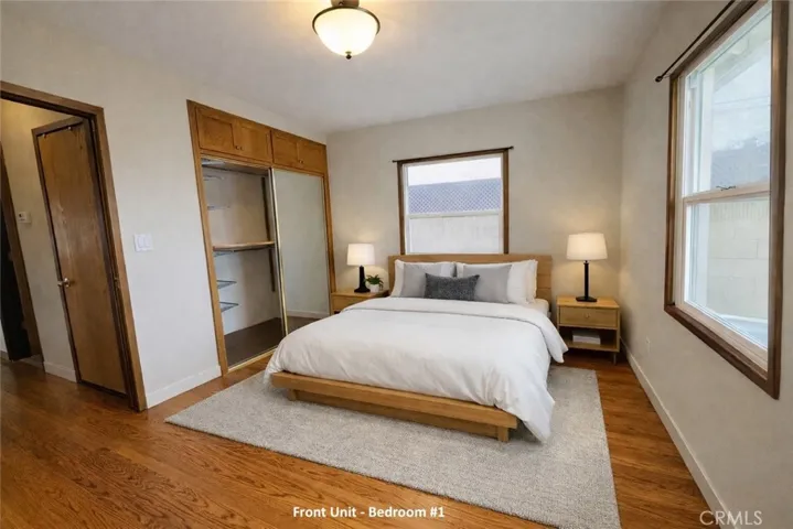 Front Unit - Bedroom #1 with Virtual Staging