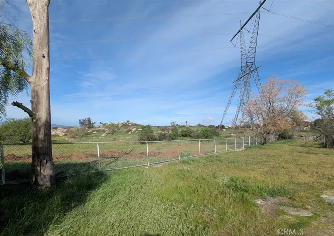 View to adjoining 5 acre lot.