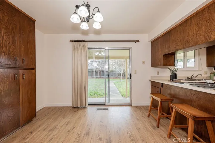 Dining room coming from Living room