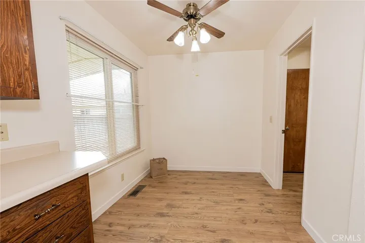 Dinette area has been used for office/play or craft area