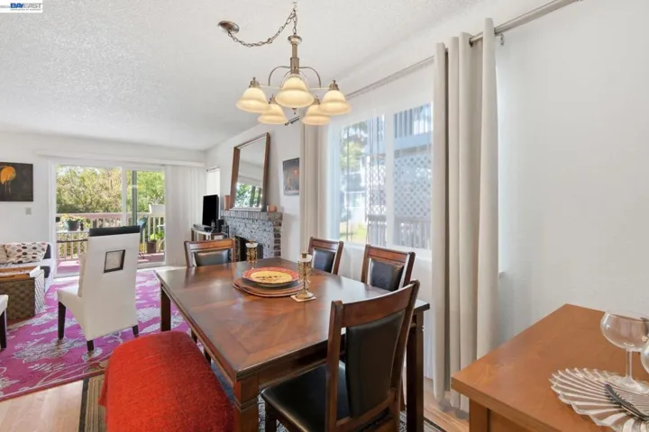Open concept dining room and family room - never miss being part of anything