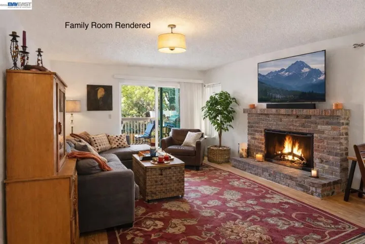 Family room Render