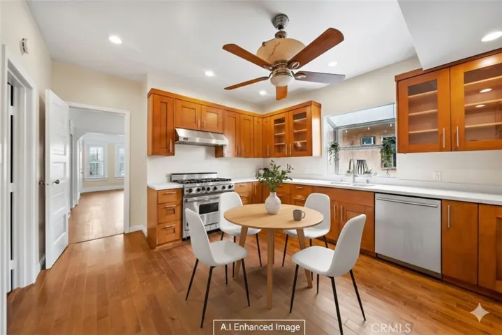 (A.I Enhanced Image) Add an Eat-In table. There is plenty of room to explore options