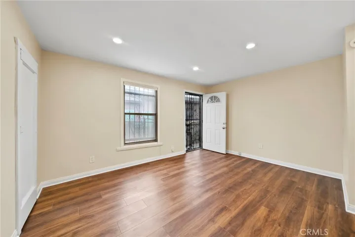 Room #C without staging Leads out to side yard