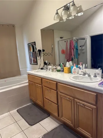Master Bathroom double sink vanity