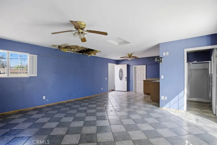 Addition off the garage