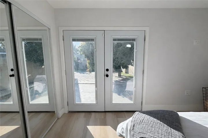 Bedroom 1 sliding door