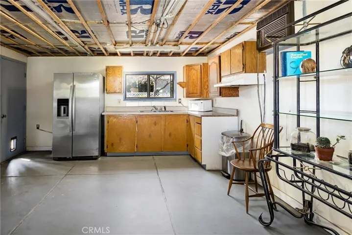 Kitchen area in extra building