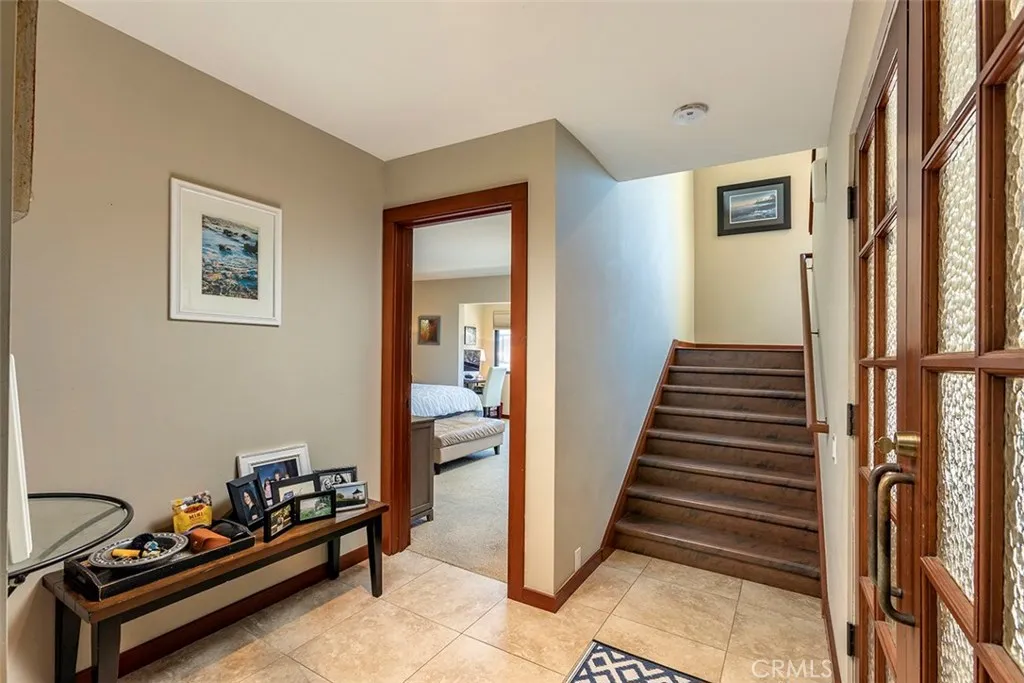 The front door entry into the unit on the 2nd level.