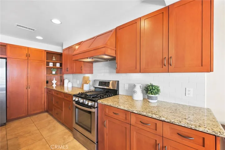 All the cabinets were replaced as well as the countertops, appliances & flooring.
