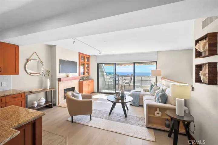 Ocean Views from the living room, Dining room and the kitchen which was opened up and remodeled in 2013.