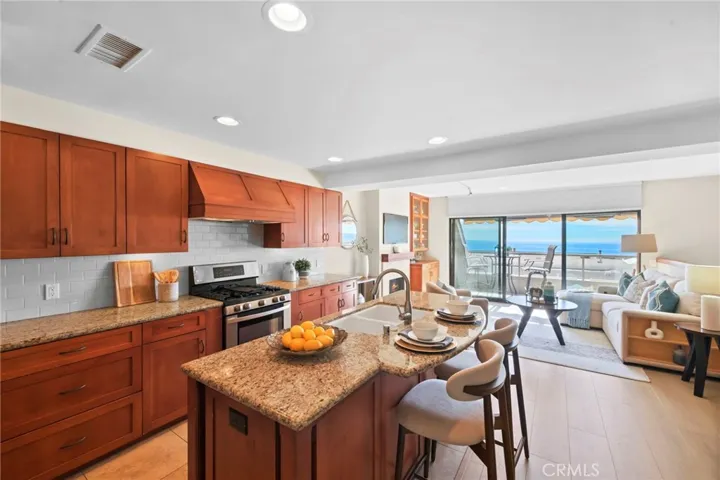 A better look at the kitchen island!