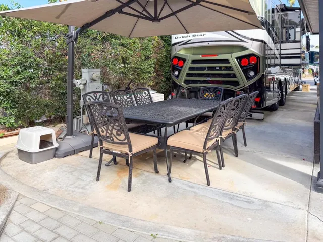 RV lot 126 with pergola and kitchen-17