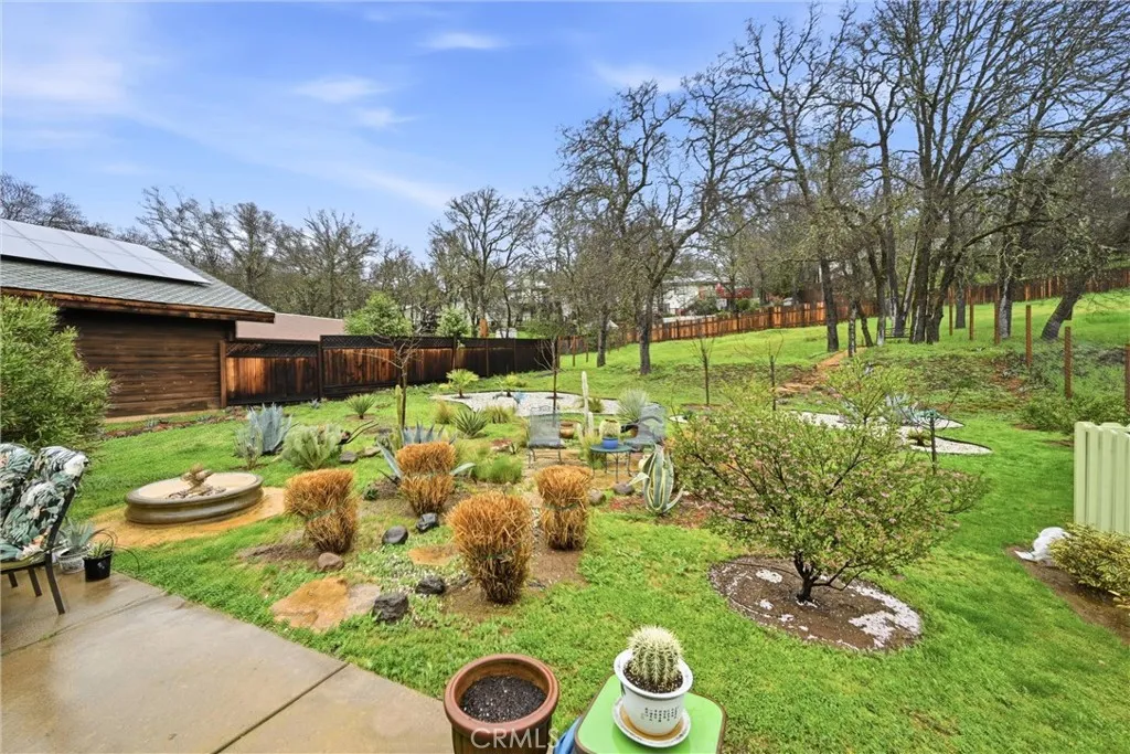 Low maintenance yard.