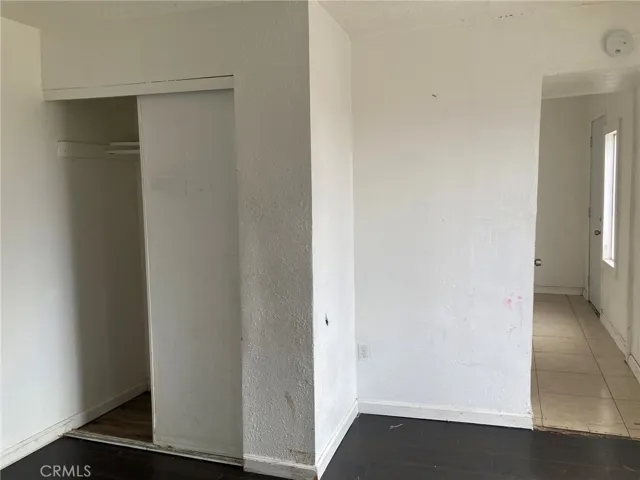Unit 1 (back unit) - Closet in Living Rm/Bdrm.