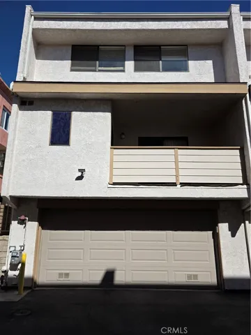 back side and garage