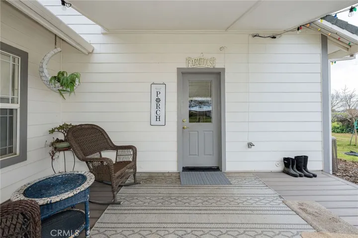 West Side Porch/Back entry