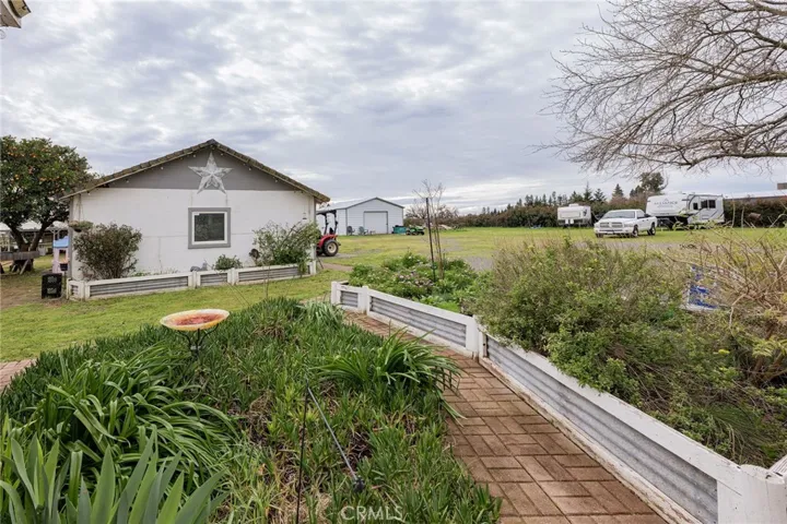Walkway to Carport & Shop