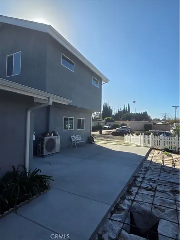 Side of ADU to Street/Driveway