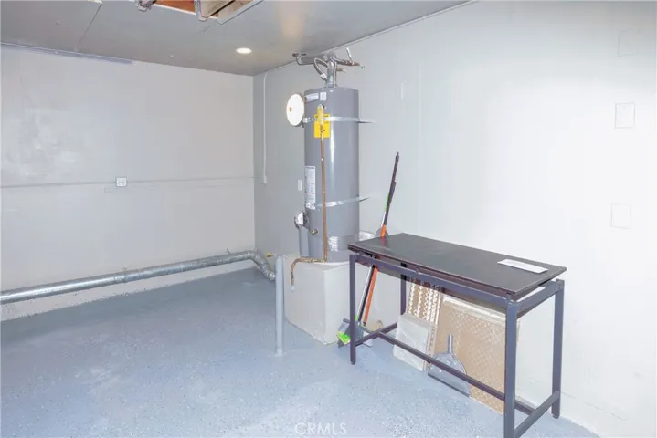 LAUNDRY AREA IN GARAGE