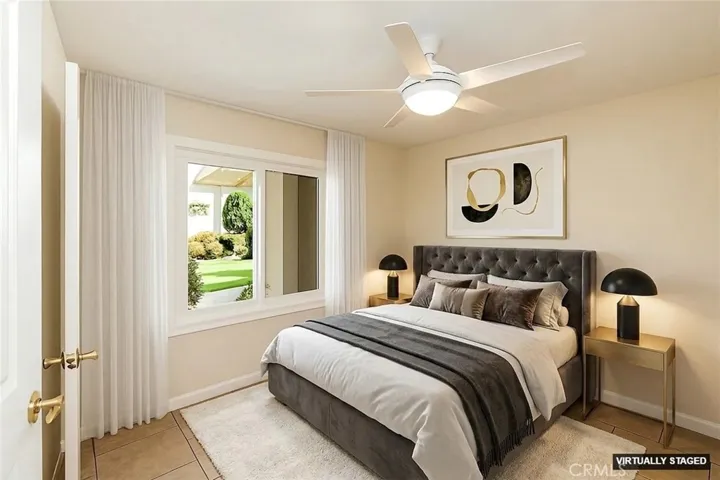 MAIN FLOOR BEDROOM STAGED