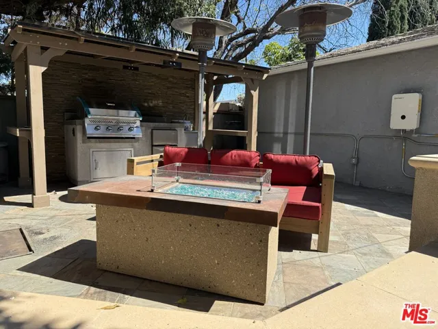 Fire Pit and Pergola