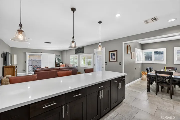 another view of the kitchen looking toward the dining room
