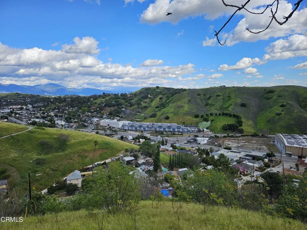 View from top of lot