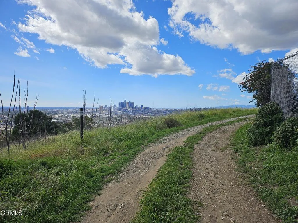 Looking towards downtown L.A.