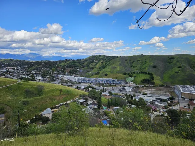 View from top of lot
