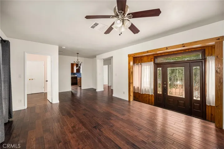 Living room with dining area