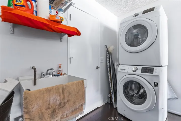 Laundry in Garage