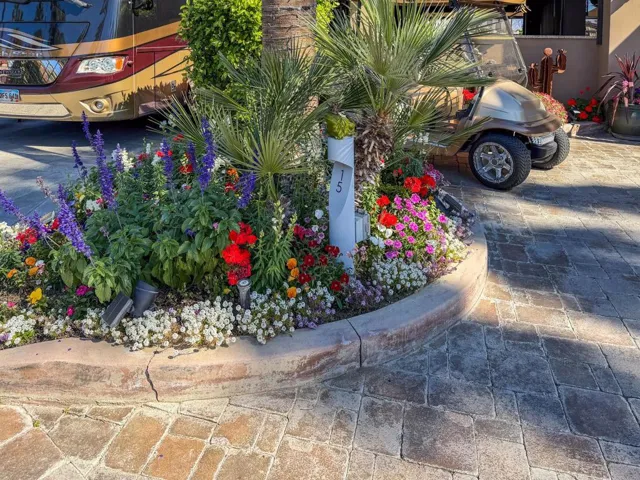 RV lot 15 on the golf course