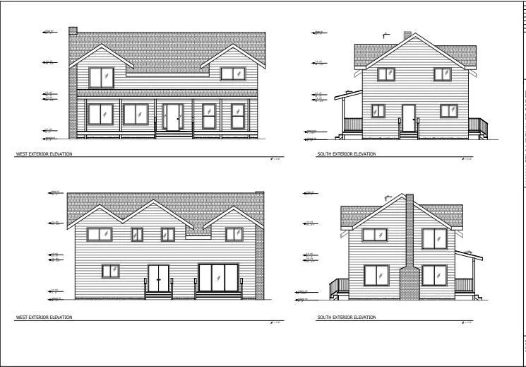 Proposed home elevation