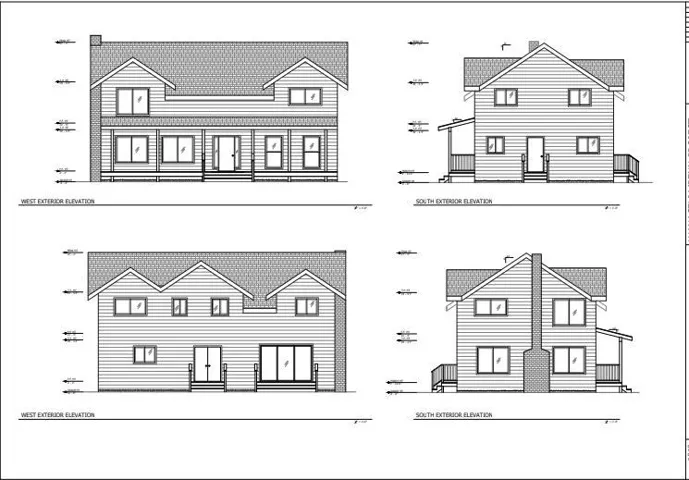 Proposed home elevation
