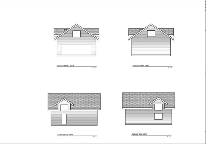 proposed garage/ rumpus room elevation